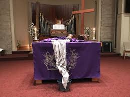 Our god youth dramaash wednesday drama worship in music.revelation song ash wednesday sermon.pastor jeanne scripture reading.matthew 4: Ash Wednesday At Dumc Church Decor Color Change Altar