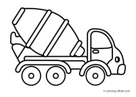 Free, printable coloring pages for adults that are not only fun but extremely relaxing. Cement Mixer Coloring Page Coloring Home