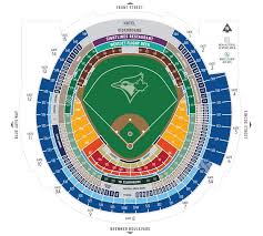 Rogers Center Seating Chart Blue Jays Wallseat Co