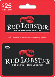red lobster 25 gift card red lobster