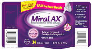 miralax package insert s com