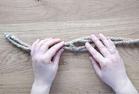 diy rope curtain tie backs an easy