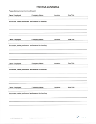 Blank Resume Template To Fill In The Hakkinen