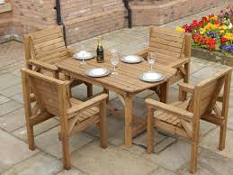 4ft6 Table Set Including 4 Chairs