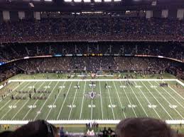 New Orleans Saints Football Game At The Mercedes Benz