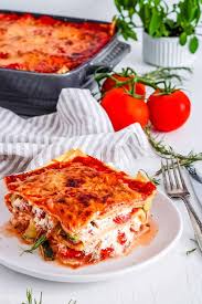 y healthy vegetable lasagna super