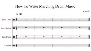 Muse Score 2 Tutorial Writing Marching Drum Music