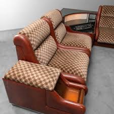 modular 4 seater sofa in eco leather