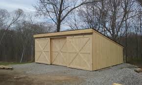 how to construct a post and beam shed