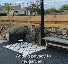 Woman Desperate For Outside Privacy