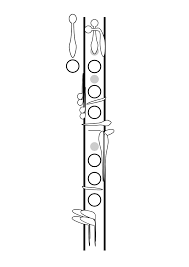 File Clarinet Fingering Template Svg Wikimedia Commons