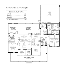 house plan with vaulted ceilings