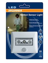 Sylvania Home Lighting 72522 Led Night Light With Motion Sensor Auto On Off Tools Home Improvement Night Lights Lamps Light Fixtures