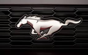 ford mustang logo emblem macro horse