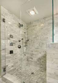 Half Height Tiled Shower Wall