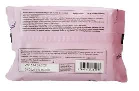 miniso makeup remover wipes 30 sheets