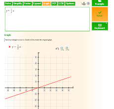 Y 1 3x Graph Solution Steps