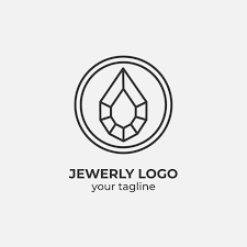 free linear minimalist new jewelry logo