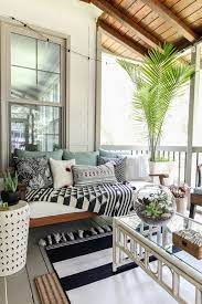 screen porch outdoor living room