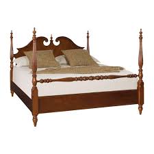 Bench sold separately (see related products). 791 383 American Drew Furniture Cherry Grove Queen Low Poster Bed