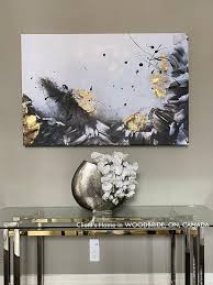 Extra Large Wall Art Gold Leaf Painting