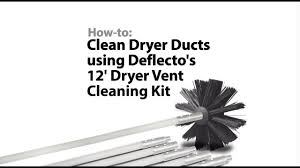 Buy dryer vent cleaner kit brush, extends to 20 ft, comes with carrying bag, flexible to clean inner duct pipe and removal of lint, this diy cleaning tool can be used with drill for professional results: Deflecto Dryer Vent Cleaning Kit Youtube