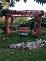 This gave the swing stability. Excellent Diy Project Porch Swings Fire Pit Ideas Onechitecture