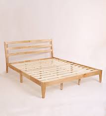 Aurora Queen Bed In Natural Finish