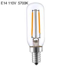 Julam E14 Base Led Candelabra Light Bulbs 2w 110v Edison Filament Light Bulb Tubular Shape Bent Tip Incandescent Replacement Walmart Com Walmart Com