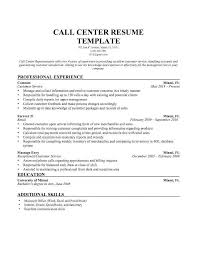 Call Center Representative Resume Samples Inspirational Call