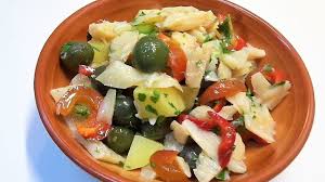italian salted cod salad traditional