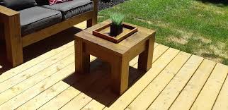 Outdoor Coffee Table With Built In Ice