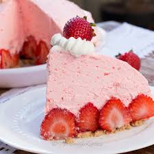no bake strawberry cheesecake pie story