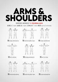 arms shoulders workout