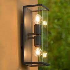 Lucide Claire Half Lantern Outdoor Twin