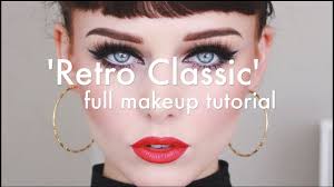 retro clic makeup tutorial you