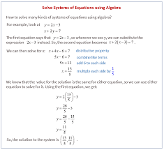 Writing Systems Of Equations