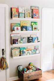 Nursery Bookshelf Ideas With Cute And