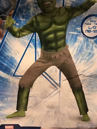 avengers hulk costume boy large 10 12