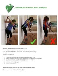 early extension wall drill cardiogolf