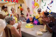 How do senior citizens celebrate birthdays?