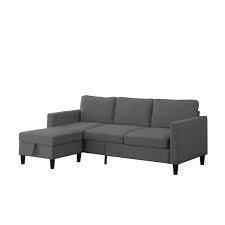 polyester l shaped sectional sofa