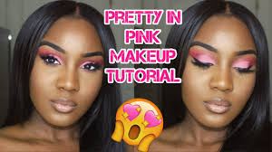 pretty in pink makeup tutorial