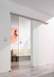Sliding Frameless Internal Glass Doors