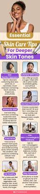 simple skincare tips for dark skin tones