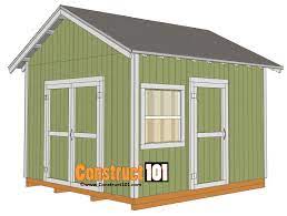 12x12 shed plans gable shed