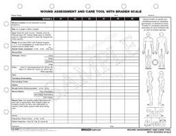Wound Assessment And Care Tool With Braden Scale