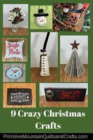 9 crazy christmas craft projects