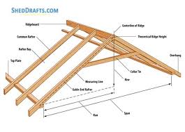 shed roof framing styles materials and