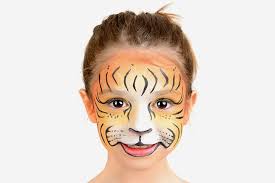 10 Cute Ideas For Tiger Face Paint For Kids